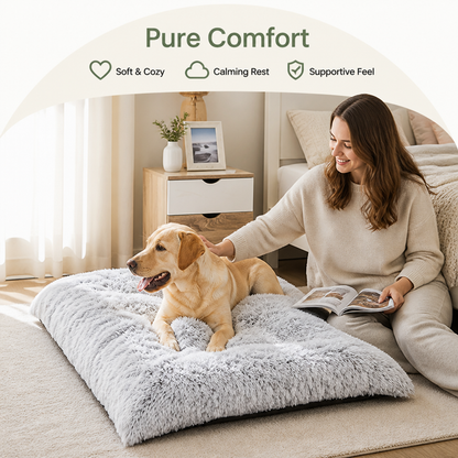 Ortekor Gradient Plush Fleece Dog Bed