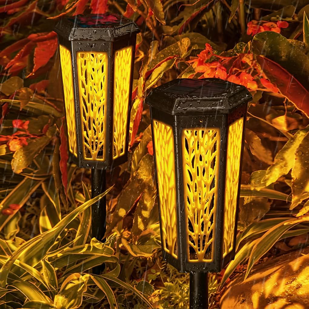GARDENGLEAM – Solar Lamp for Warm Evening Glow