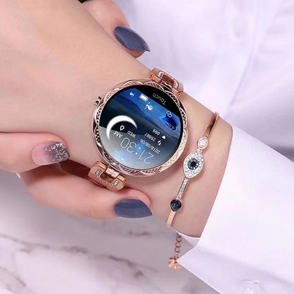 Smart Fitness Tracker Watch with Heart Rate Monitor, Sleep Tracking & Waterproof Design for Active Lifestyles