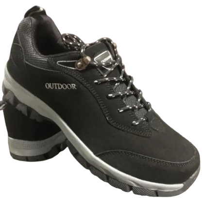 Men's Cushioned Walking Shoes with Grip Sole – Supportive Footbed & All-Day Comfort for Work & Casual Wear