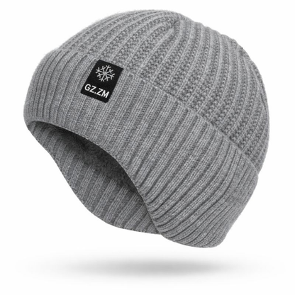 Fleece-Lined Trapper Hat with Ear Flaps – Winter Bomber Beanie for Men & Women
