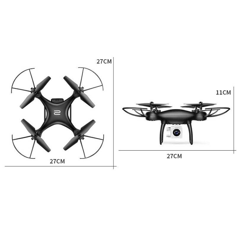 Aerial Camera Quadcopter 4K Ultra HD Live View GPS Auto-Return Foldable Remote Control for Outdoor Photography Travel Vlogging