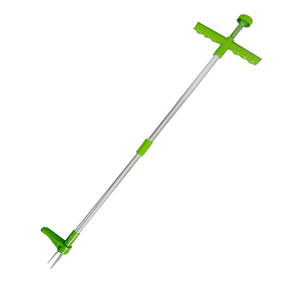 Stand-Up Weed Puller Tool with Root Remover for Lawns Gardens Patios Yards No Bending Telescoping Handle 39 Inches Gardening Hand Tool