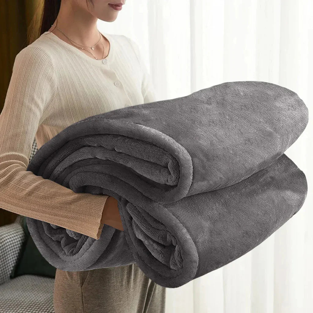 Cozy Fleece Blanket | Extra Soft Plush Material for Year-Round Comfort