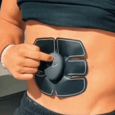 Abdominal Muscle Stimulator EMS Portable Battery-Powered