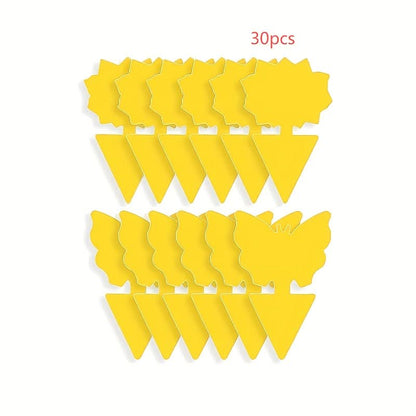 Yellow Plant Traps for Flying Insects and Fungus Gnats