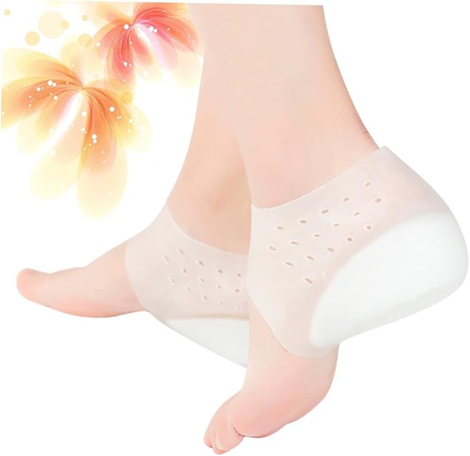 Gel Lift Insoles for Shoes Invisible Height Increase Cushioned Foot Pads Unisex Comfort Support Heel Inserts for Sneakers Boots Dress Shoes