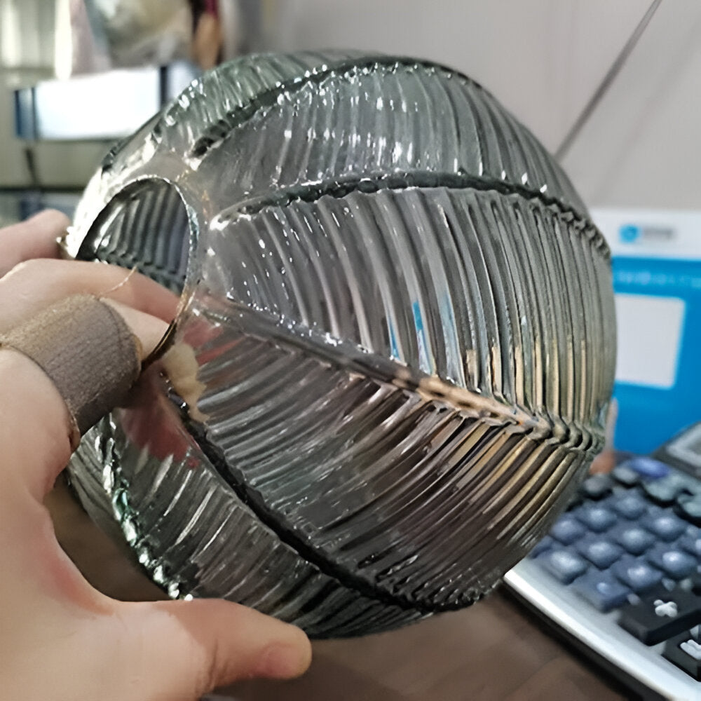 Botanical Glass Pendant Fixture E27 Socket Overhead Lighting for Kitchen Island Dining Table Modern Farmhouse Home Decor