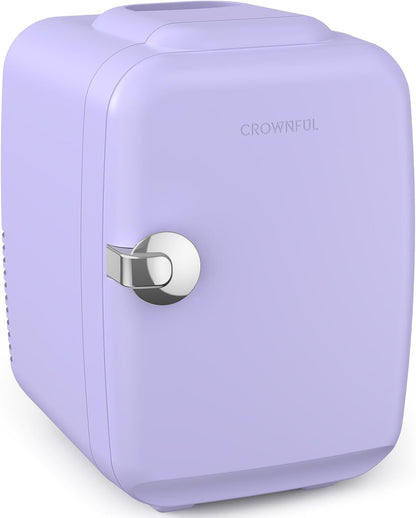 Compact Dual-Function Cooler & Warmer | 4-Liter Countertop Appliance for Beverages, Cosmetics & Snacks | Portable AC/DC Operation