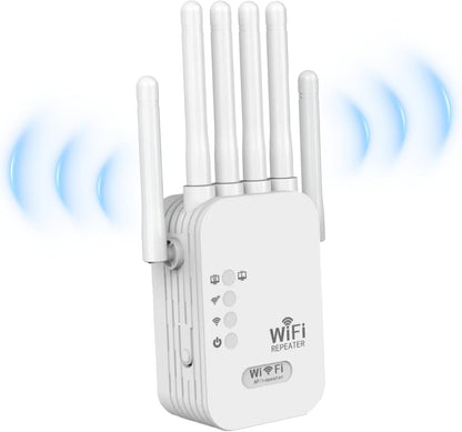 WiFi Booster | Long-Range Outdoor WiFi Signal Booster with Weather-Resistant Design | WiFi Range Extender for Home & Garden
