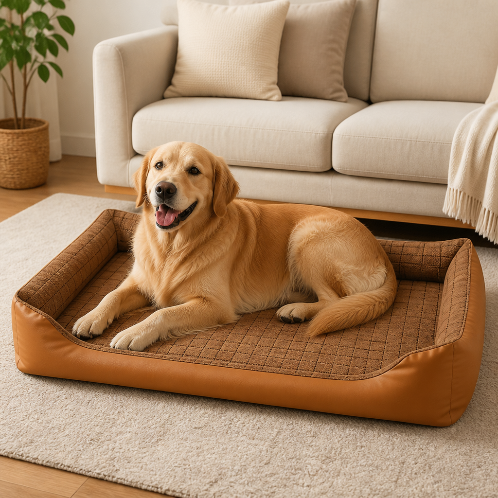Ortekor Bite-Resistant Bamboo-Mat Dog House (Pre-Assembled)
