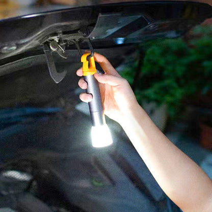 High-Power LED Torch with Adjustable Focus and Multiple Light Modes for Camping, Hiking, Emergency Use