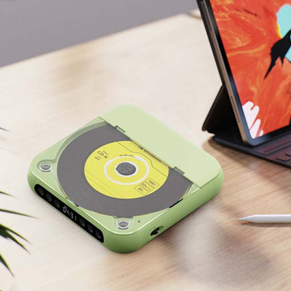 Rechargeable Disc Player with Bluetooth 5.3 Wireless Audio for Home Travel Study Music MP3 CD-R Support 3.5mm Headphone Jack USB-C Charging