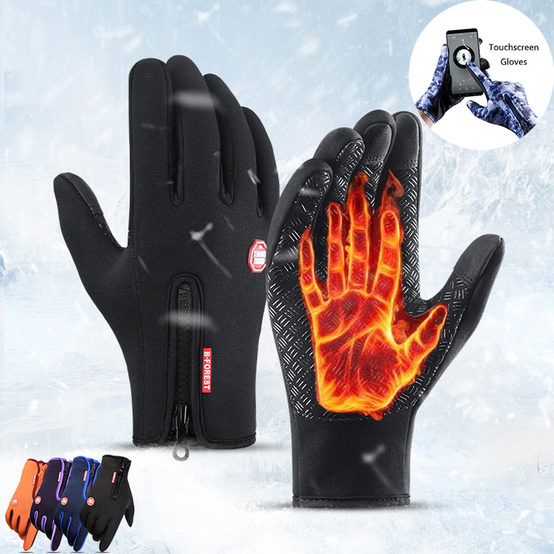 Insulated Winter Gloves for Cycling, Running, Driving & Outdoor Sports – Touchscreen Compatible, Windproof, Lightweight Cold Weather Hand Pr