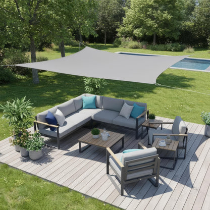 Raven Awning Canopy - Durable Polyester, Waterproof UV Protection for Patio and Deck