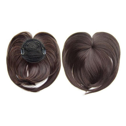 Human Hair Crown Topper Clip-In Hairpiece for Thinning Hair and Hair Loss Coverage Women's