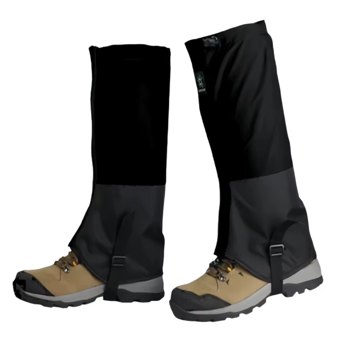 Waterproof Snow Gaiters for Hiking & Winter Sports – Insulated Leg Protection for Trekking, Skiing & Snowshoeing