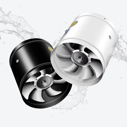 Inline Duct Exhaust Fan with Copper Motor for Kitchen, Bathroom & Workshop Ventilation
