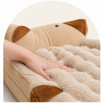 Ortekor Calming Washable & Non-Slip Sofa Bed (Removable Cover)
