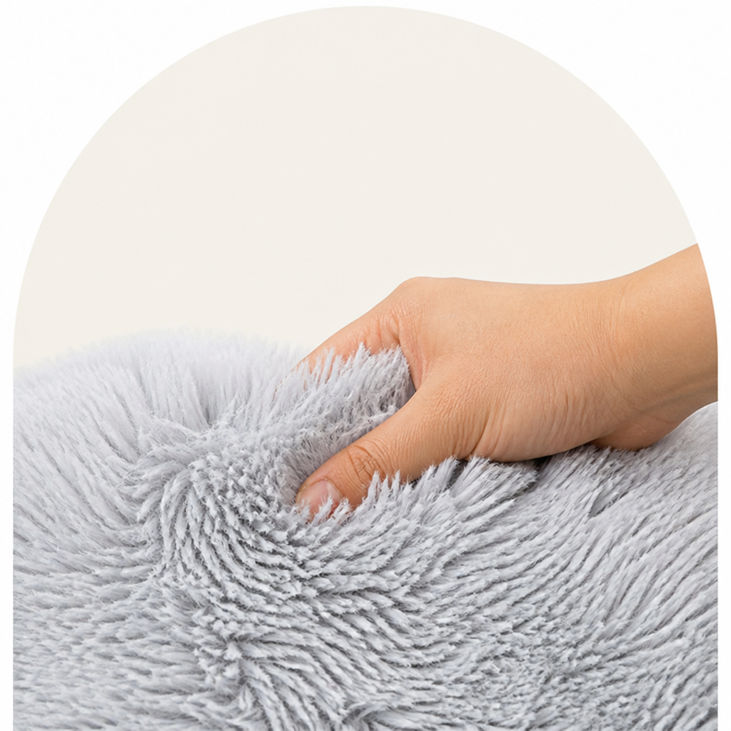 Ortekor Thick Fleece Lined & Washable Pet Mat (Removable Cover)