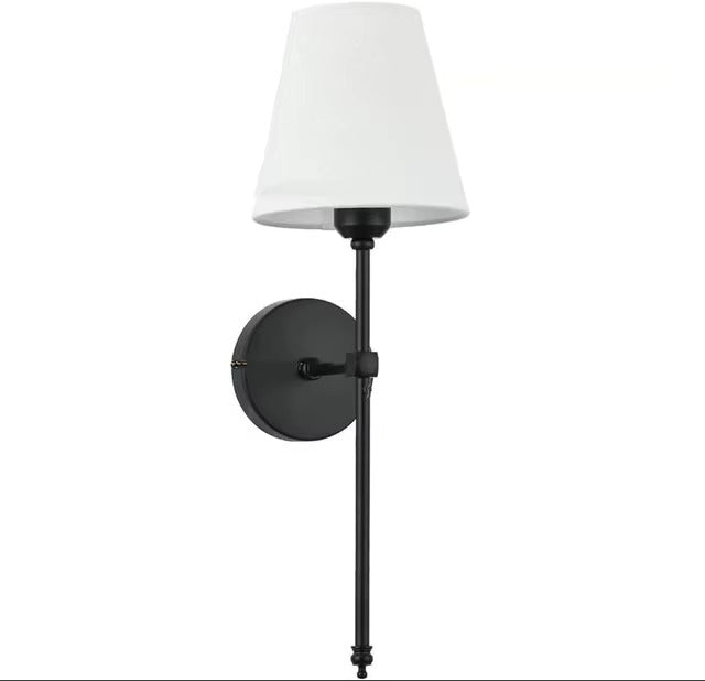 Rechargeable LED Sconce 22-Inch Remote Controlled Adjustable Brightness Three Light Temperatures Metal Construction for Bedrooms Hallways St