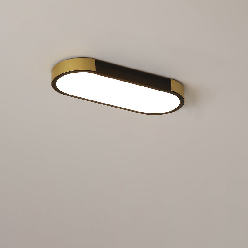 26-Inch Round LED Ceiling Light with 3 Color Modes, Modern Low-Profile Fixture for Bedroom Living Room Hallway Office Kitchen Bathroom, Iron