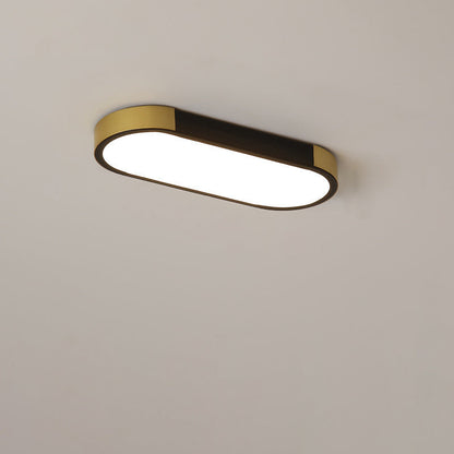 26-Inch Round LED Ceiling Light with 3 Color Modes, Modern Low-Profile Fixture for Bedroom Living Room Hallway Office Kitchen Bathroom, Iron