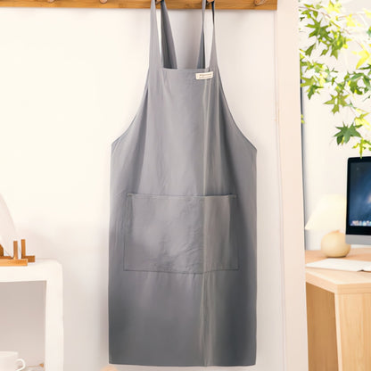 Maven Chef Apron - Cotton, Cross-Back Design with Pockets
