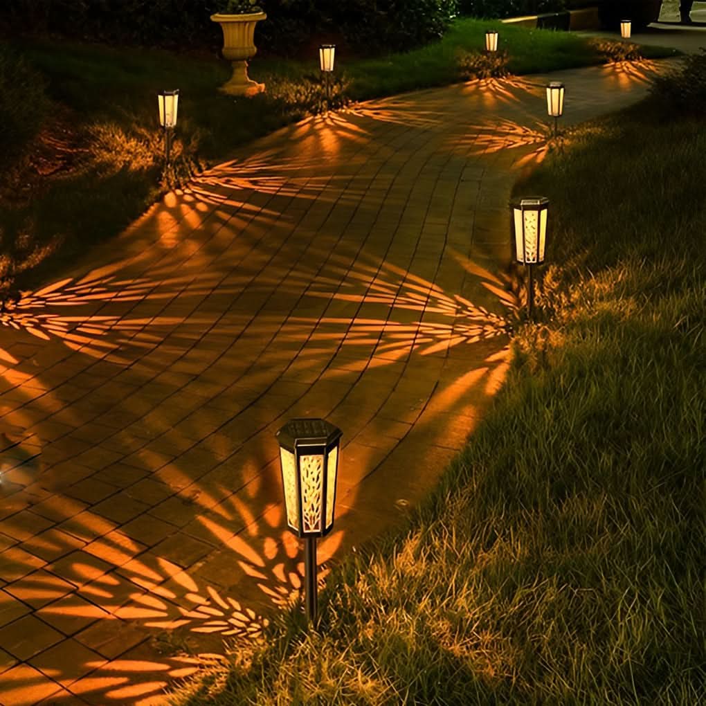 GARDENGLEAM – Solar Lamp for Warm Evening Glow