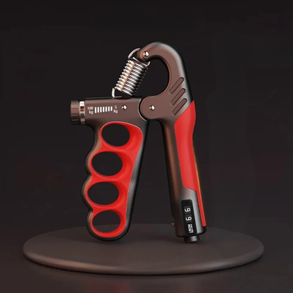 Adjustable Hand Gripper for Forearm & Wrist Training – Metal Spring Strengthener for Rehab & Fitness