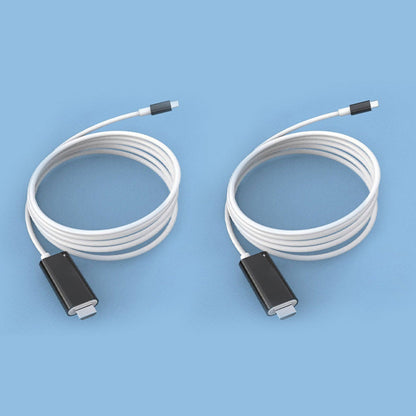 USB-C to HDMI Cable with Power Delivery Fast Charging – 6.6 ft Adapter Cord for Gaming Console, Phone, Tablet & Laptop Display Output