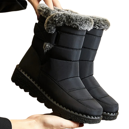 Women's Insulated Winter Boots Waterproof with Plush Lining & Anti-Slip Sole for Snow, Cold Weather, Daily Wear & Outdoor Activities