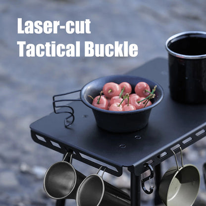 TACTITABLE – Portable Folding Camping Stool Table
