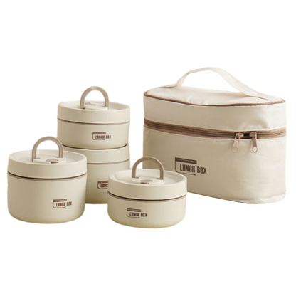 Insulated Stainless Steel Lunch Box with Leak-Proof Seal for Work, School & Travel | Keeps Food Hot for Hours | Double-Wall Food Container