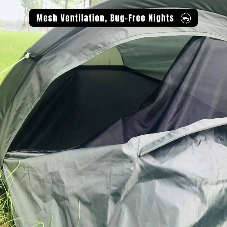 Ultralight Solo Camping Tent with Waterproof & Windproof Design | Compact Shelter for Hikers and Backpackers