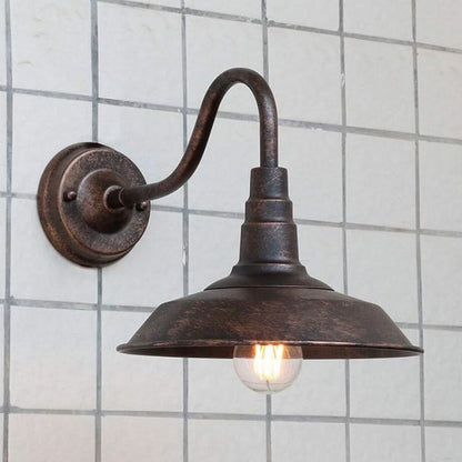 GOOSORA – Gooseneck Wall Light for Rustic Ambiance