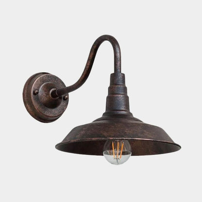 GOOSORA – Gooseneck Wall Light for Rustic Ambiance
