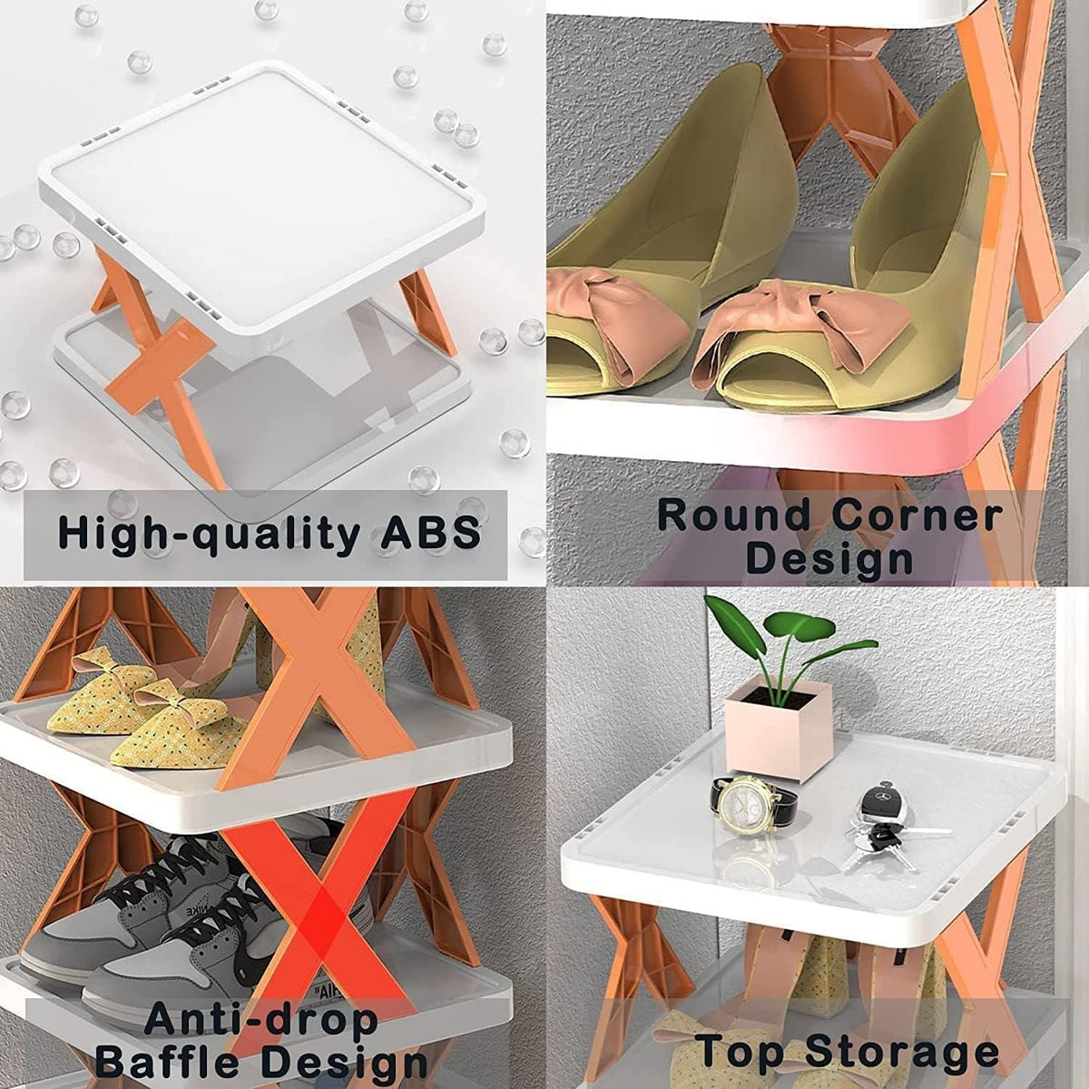 StackStep™ - 6 Tier Shoe Organizer