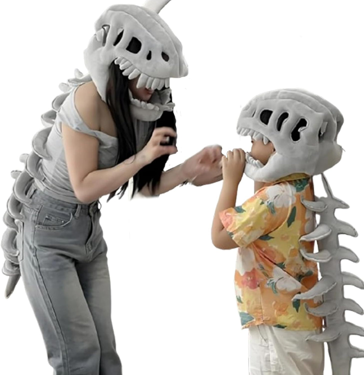 Dinosaur Costume | 3D Skeleton Design for Realistic Halloween Dress-Up