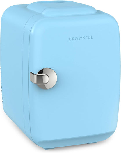 Compact Dual-Function Cooler & Warmer | 4-Liter Countertop Appliance for Beverages, Cosmetics & Snacks | Portable AC/DC Operation