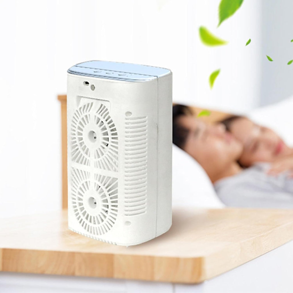 Compact USB Cool Mist Humidifier with 3 Speed Settings | Portable Air Humidifier for Bedroom Comfort
