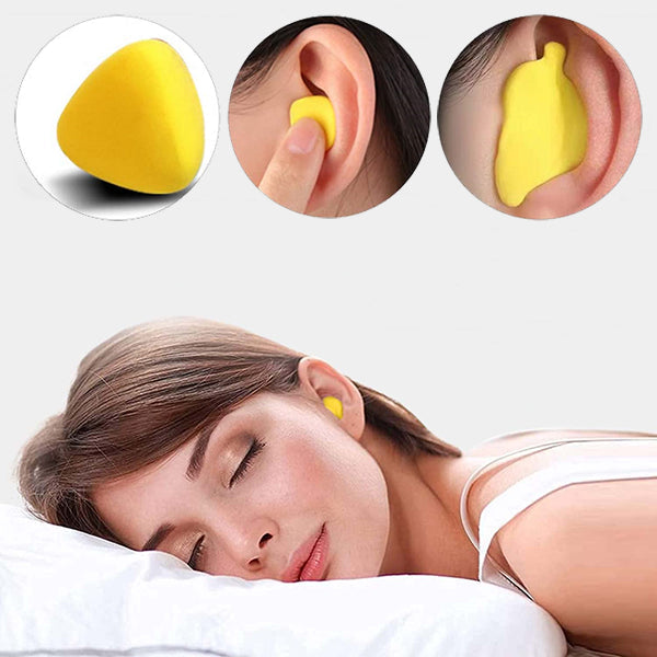 Moldable Ear Plugs, Earplugs for Sleeping, Noise Reduction Earplugs for Swimming, Waterproof Ear Protection for Work