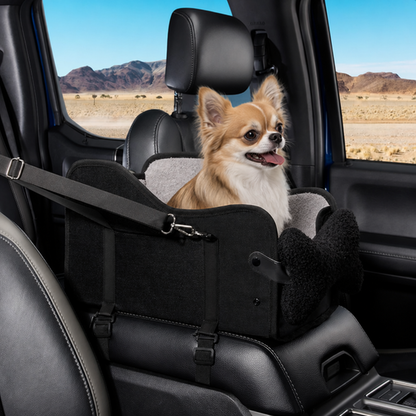 Ortekor Adjustable Height & Safety Harness Car Booster Seat
