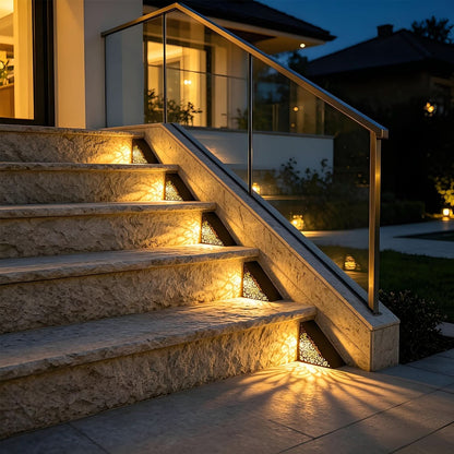 Stepora - Solar Metal Outdoor Step Lights