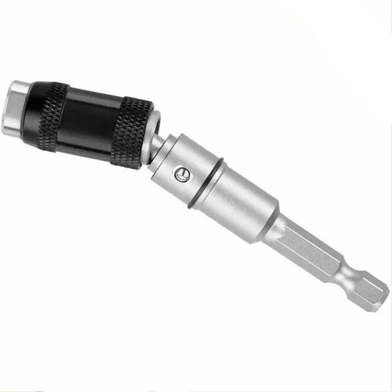 Flexible Drill Extension Attachment for Tight Spaces, Corners & Hard-to-Reach Areas - Adjustable Angle Adapter for Power Drills & Drivers -