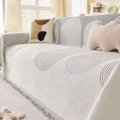 Lynx Sofa Cover - Double-Sided Chenille, Plush Comfort for Sectionals and Dogs