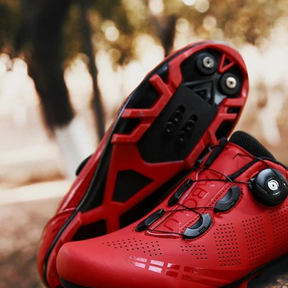 Men's Supportive Cycling Shoes with Arch Relief & Pedal Stability for Road & Indoor Biking