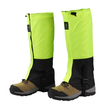 Waterproof Leg Gaiters for Winter Hiking & Snowshoeing – Insulated Snow Guards