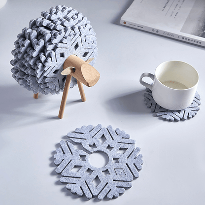 Alma Elk 12-Piece Coaster Set