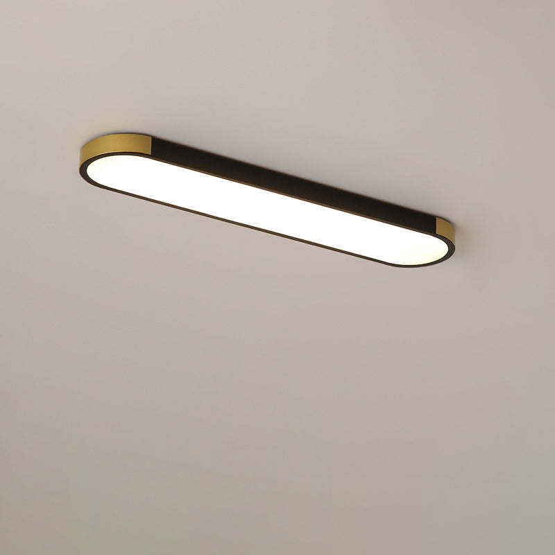 26-Inch Round LED Ceiling Light with 3 Color Modes, Modern Low-Profile Fixture for Bedroom Living Room Hallway Office Kitchen Bathroom, Iron